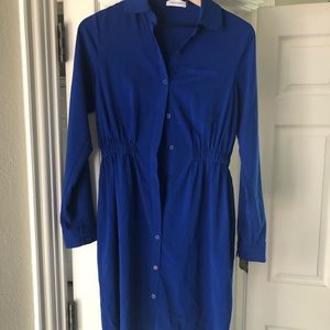 Calvin Klein size 4 shirt dress
